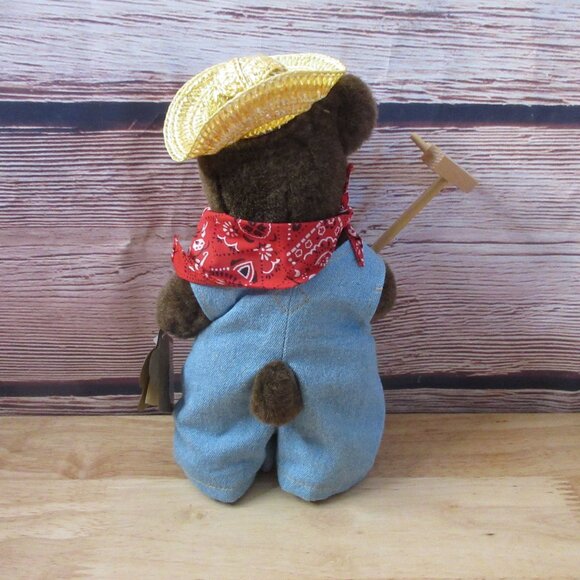 Robert Raikes Floyd Farmer Career 9" Bear Limited Edition COA Applause 611/5000 - Picture 8 of 11